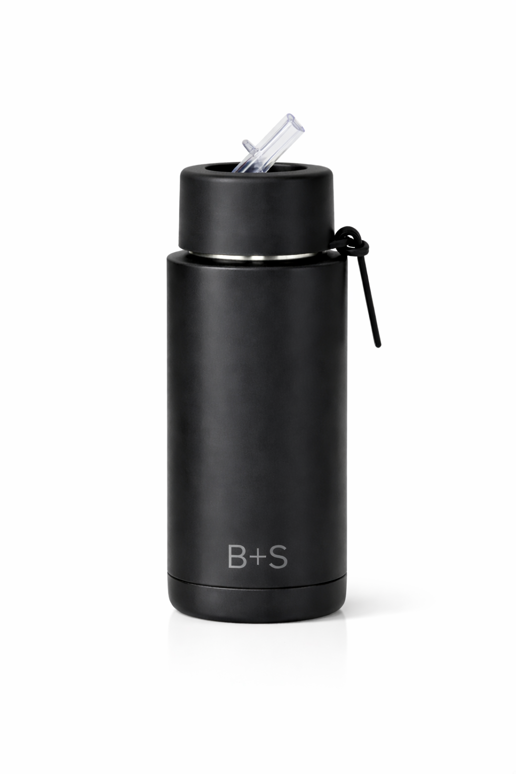 1L Stainless Water Bottle - Black