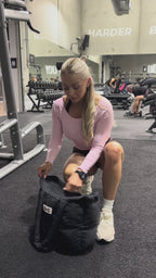 Meet Your Everyday Gym Bag - Black Cloud Tote